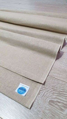 Linen cloth for dough couches with hems to each end width 550 mm length 2100 mm