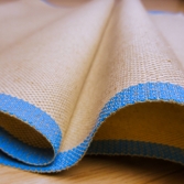 Louxor couche with hems to each end width 700 mm length 2200 mm - La toile du boulanger